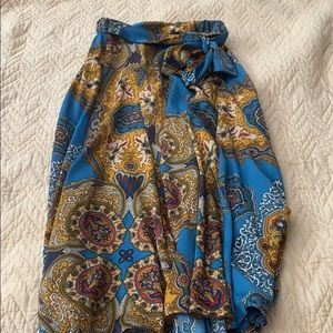 Gorgeous ZARA silk skirt